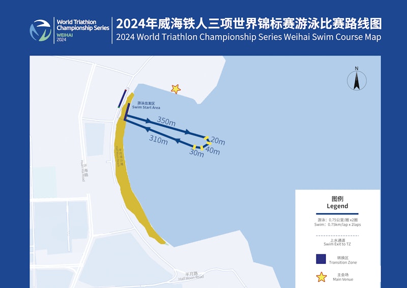 Swim Course Map