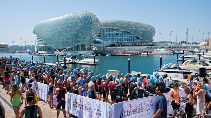 THOUSANDS PACK OUT YAS ISLAND TO WITNESS ABU DHABI TRIATHLON HISTORY