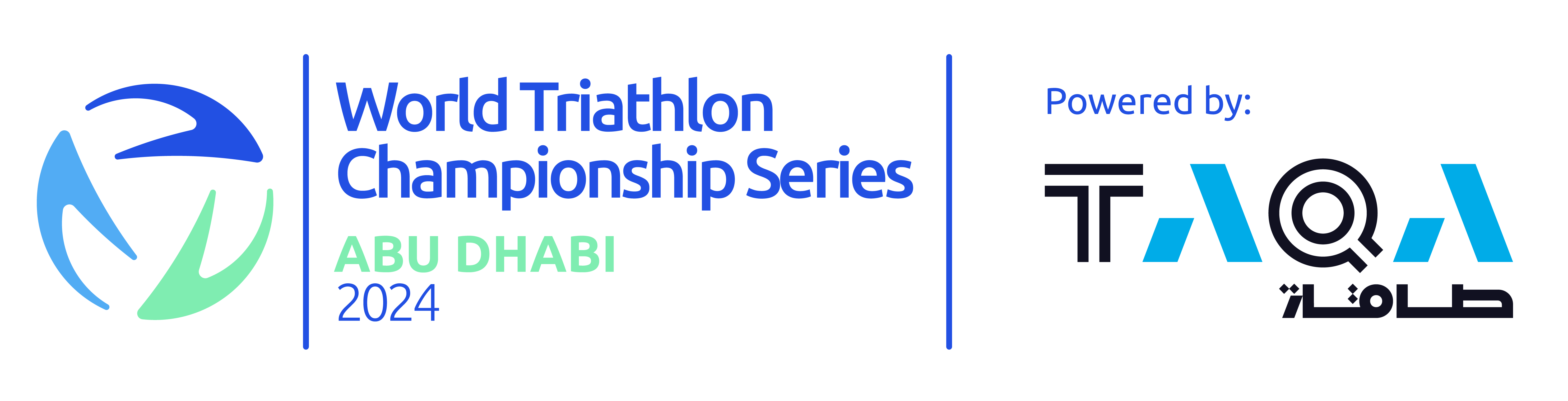 2024 World Triathlon Championship Series Abu Dhabi logo