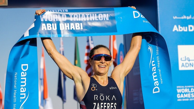 Magnificent Mola and proficient Zaferes clinch podium top-spots at Daman World Triathlon Abu Dhabi