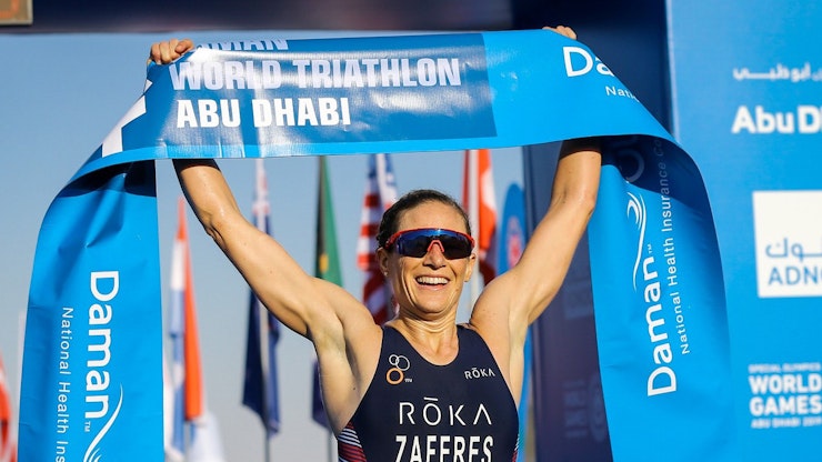 Magnificent Mola and proficient Zaferes clinch podium  top-spots at Daman World Triathlon Abu Dhabi