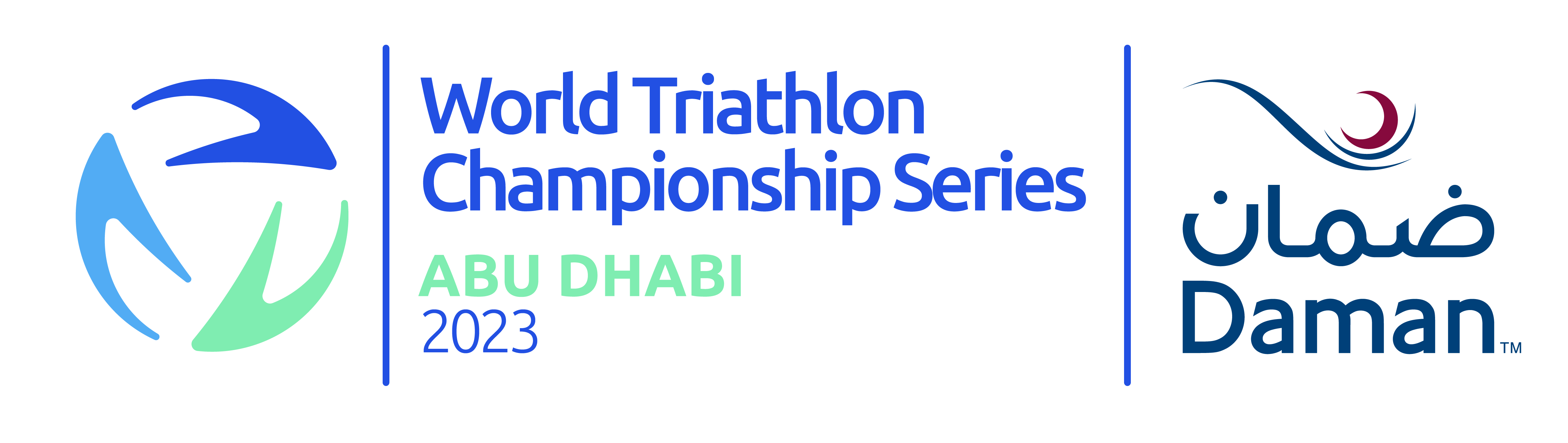 2023 World Triathlon Championship Series Abu Dhabi logo