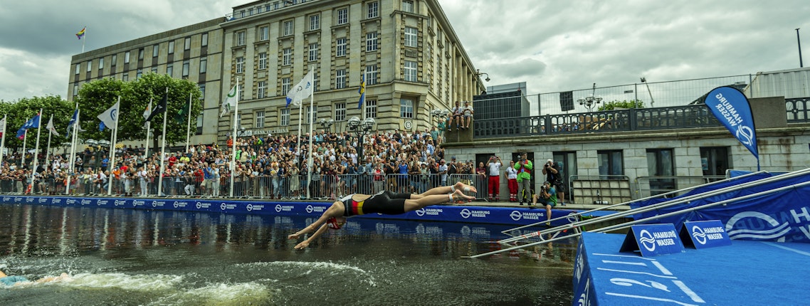 Hamburg richtet 2024 World Triathlon Mixed Relay Weltmeisterschaft aus