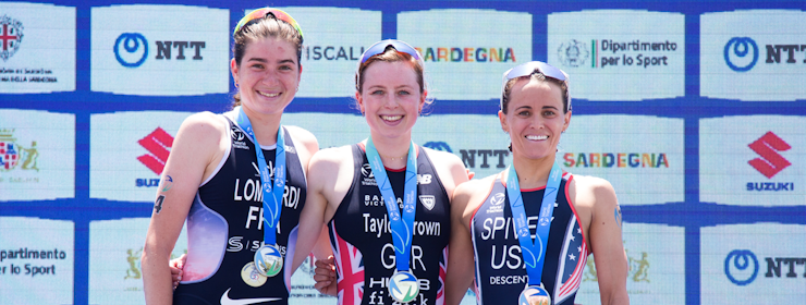 Golden double for British athletes at WTCS Cagliari
