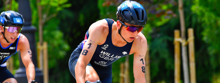 British Athletes Take On AJ Bell 2023 World Triathlon Championship Series Sunderland