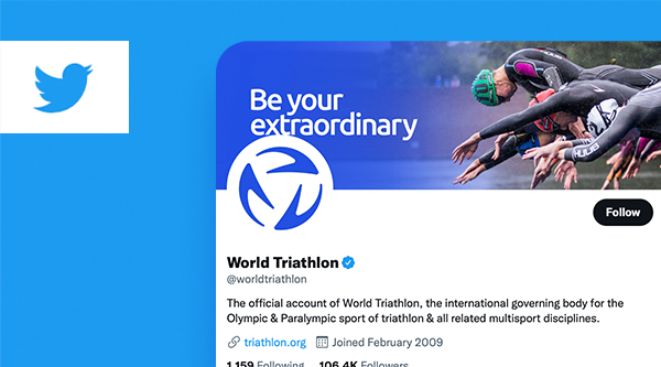 Follow @WorldTriathlon