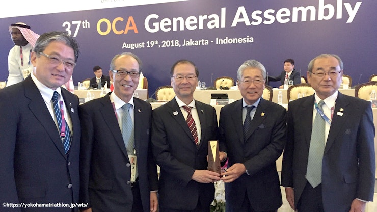 日本初・アジアオリンピック評議会（OCA）「スポーツと環境賞」受賞！